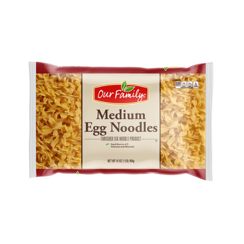 Our Family Medium Egg Noodles 16 oz