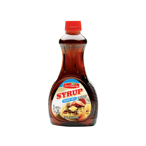 Our Family Sugar Free Syrup 12 fl oz