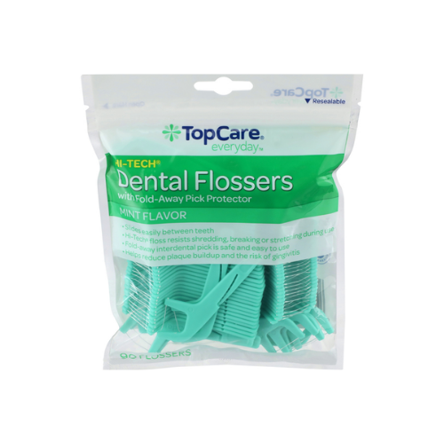 Top Care Hi-Tech Dental Flossers Mint Flavor