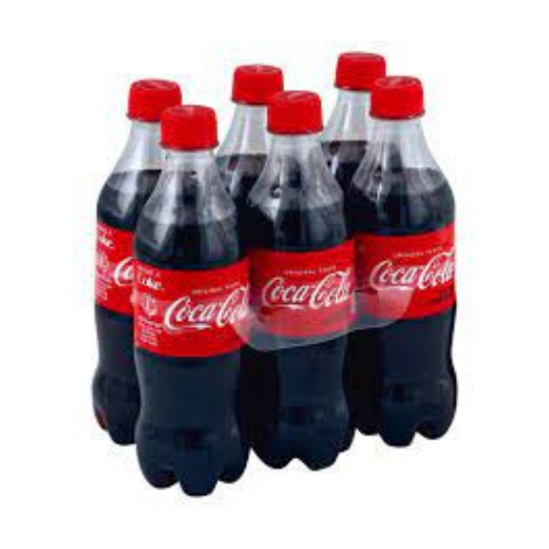 Coca-Cola Classic Coke Bottles 16.9fl oz x 6pk