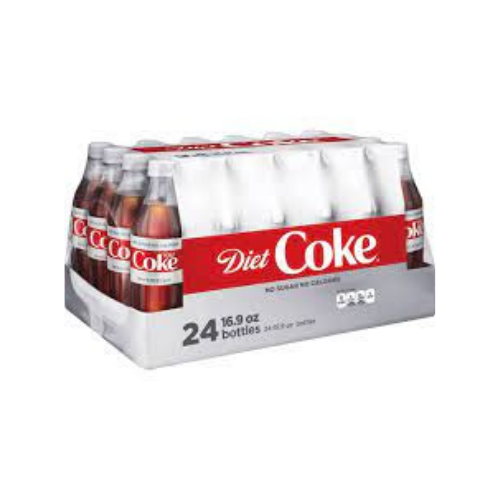 Diet Coke Bottles 16.9fl oz x 24pk