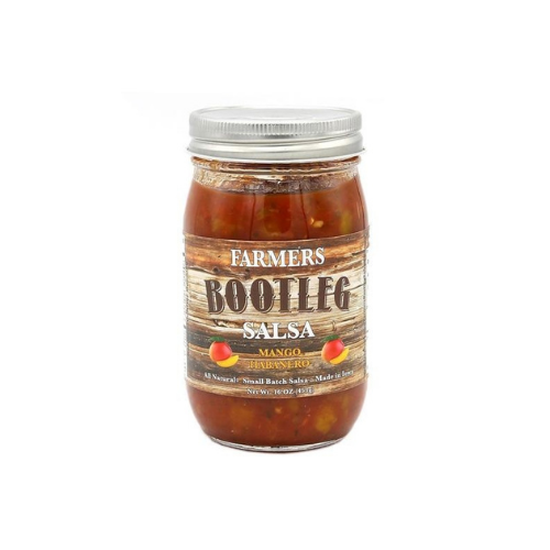 Farmer's Bootleg Mango Habanero Salsa 16 oz