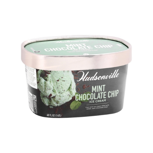 Hudsonville Mint Chocolate Chip Ice Cream 48 fl oz