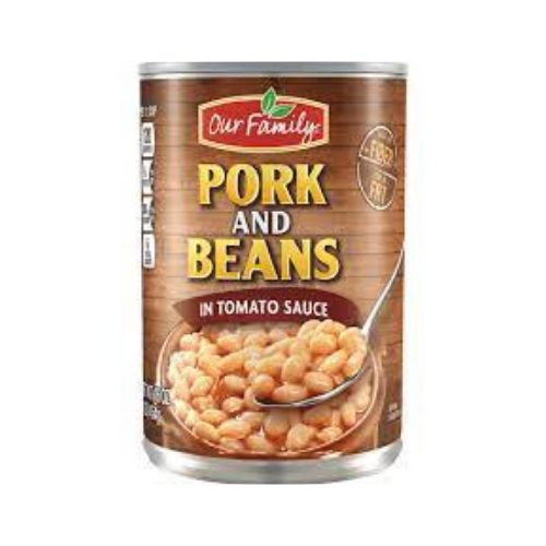 Our Family Pork and Beans in Tomato Sauce 16oz