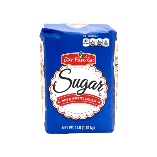 Our Family Granulated Sugar 4LB