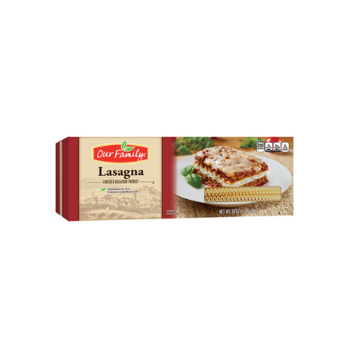 Our Family Lasagna Noodles 16 oz