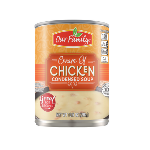 Our Family Cream of Chicken Condensed Soup 10.5 oz