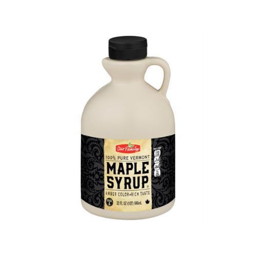 Our Family 100% Pure Vermont Maple Syrup 32oz