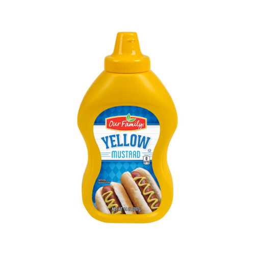 Our Family Yellow Mustard 14oz