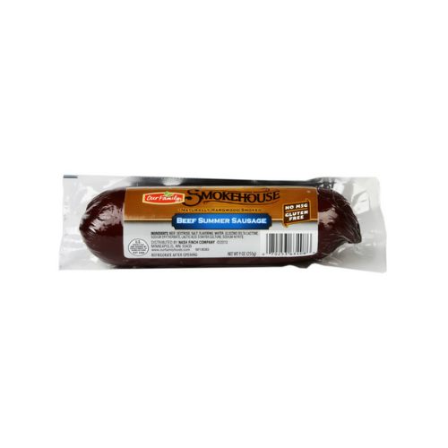 Our Family Beef Summer Sausage 9oz