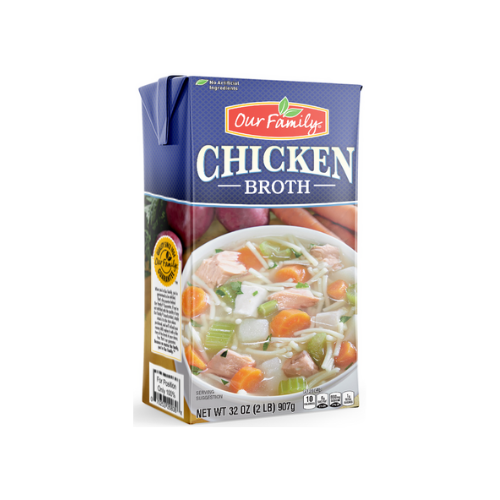 Our Family Chicken Broth 32oz