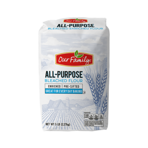 Our Family All Purpose Bleached Flour 5lb