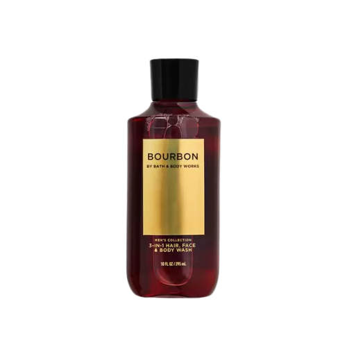 Bath & Body Works Bourbon Men's Collection 3-in-1 Hair & Body Wash 10fl oz