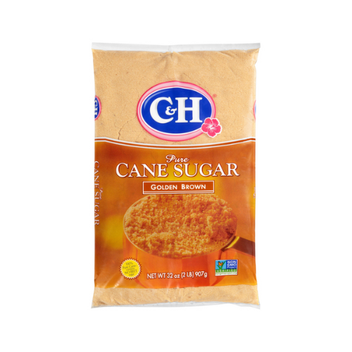 C & H Pure Cane Light Brown Sugar 32oz