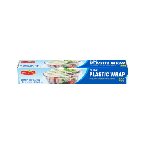 Our Family Plastic Wrap 200 ft