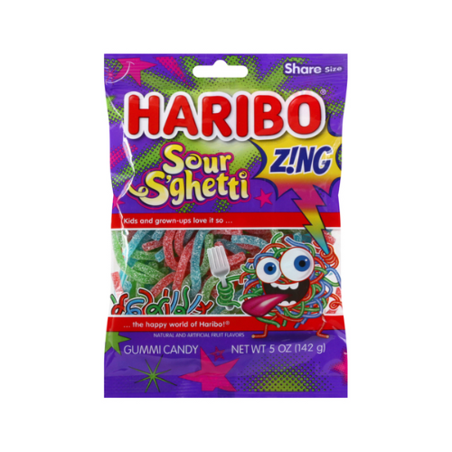 Haribo Sour S'ghetti 5 oz