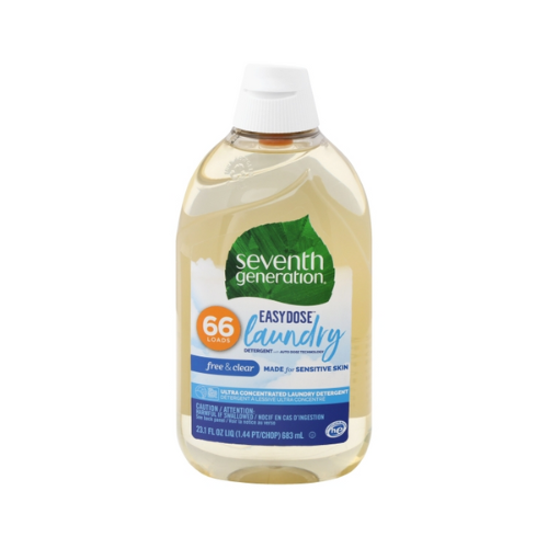 Seventh Generation Laundry Detergent Ultra Concentrated EasyDose Free & Clear 23.1oz