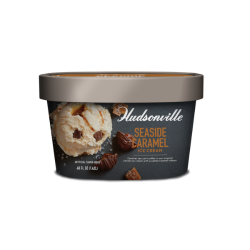 Hudsonville Seaside Caramel Ice Cream 48 fl oz