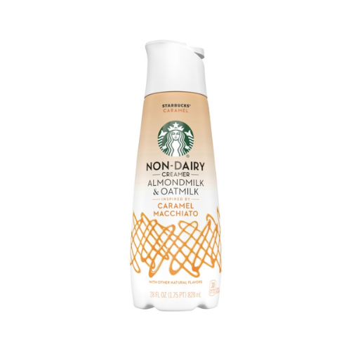 Starbucks Caramel Non-Dairy Creamer Almondmilk & Oatmilk Caramel Macchiato 28floz