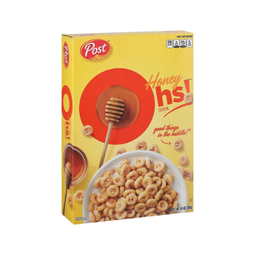 Post Honey Oh's Cereal 14 oz