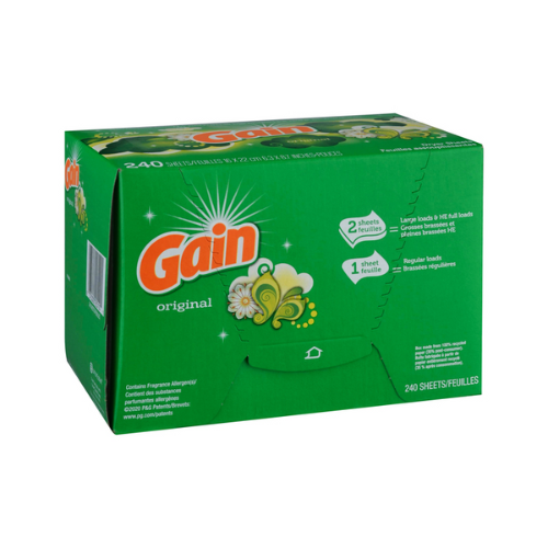 Gain Original Dryer Sheets