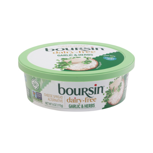 Boursin Dairy Free Cheese Spread Garlic & Herb 6 oz