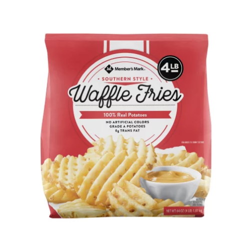 Member's Mark Waffle Fries 4lbs