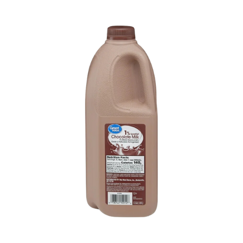 Great Value Chocolate Milk Half Gallon