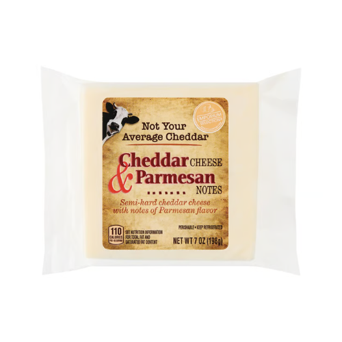 Emporium Selection Not Your Average Cheddar + Parmesan Notes Cheese 7oz