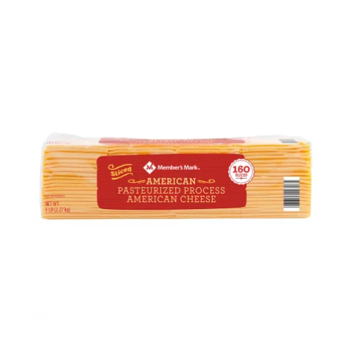 Member's Mark American Cheese 5 lbs., 160 slices