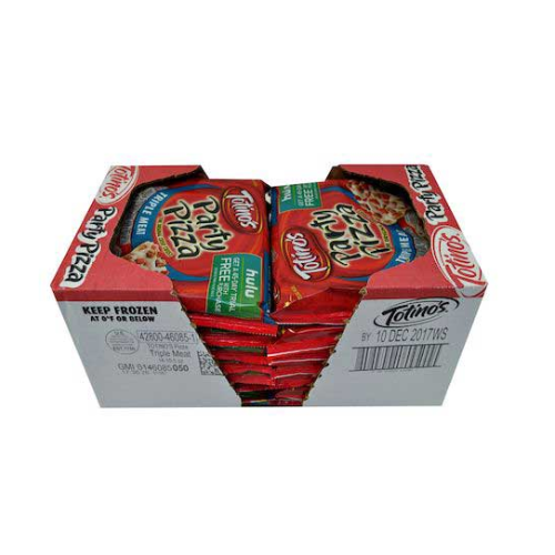 Totino's Triple Meat Party Pizza Case 14 ct