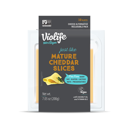 Violife Vegan American Cheese Sandwich Slices 7.05oz