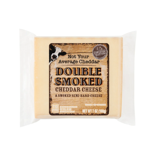 Not Your Average Cheddar Double Smoked Cheddar Cheese 7oz