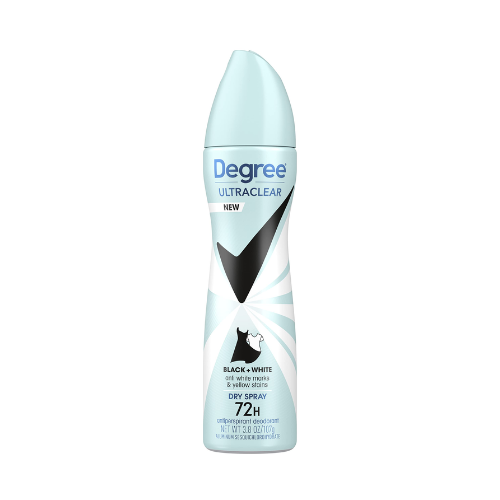 Degree For Women Antiperspirant Ultraclear Dry Spray Black + White 3.8oz