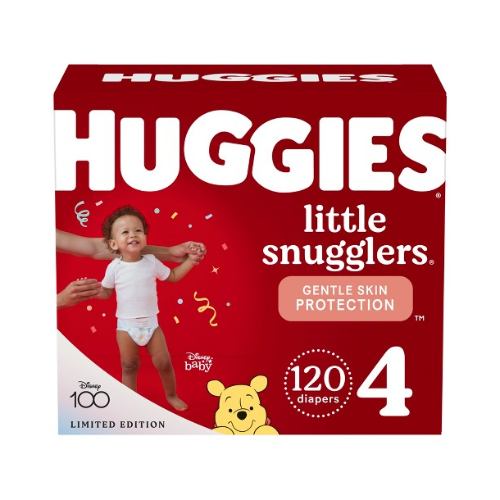 Huggies Little Snugglers Size 4 120ct