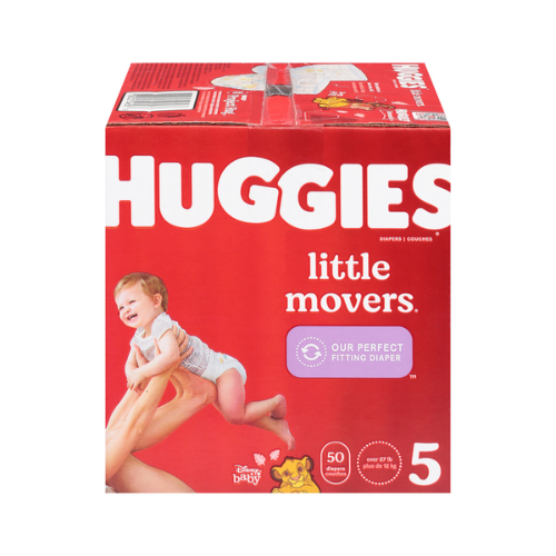 Huggies Lil Mover Giga Diaper Size 5 50ct