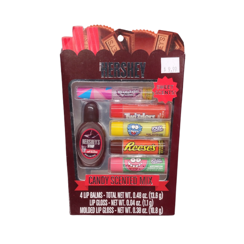 Hershey's Candy Scented Lip Balm & Gloss Set