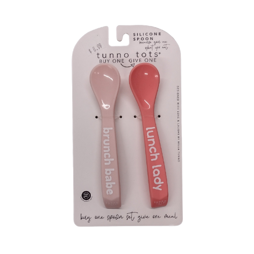 Tunno Tots Silicone Spoon 2pk