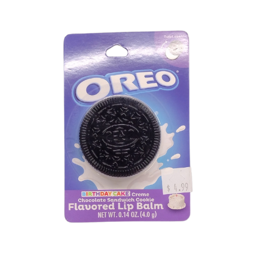 Oreo Flavored Lip Balm