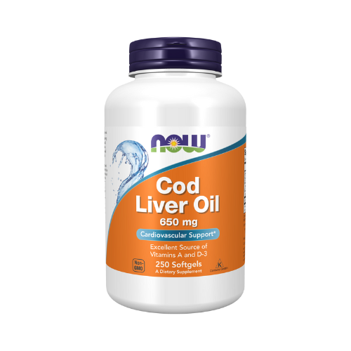 NOW Cod Liver Oil 650 mg