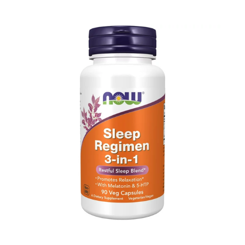 NOW Sleep Regimen 3-in-1 90 Veg Capsules