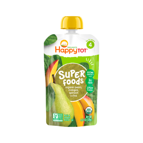 Happy Tot Superfood Spinach Mango Pear 4.22oz