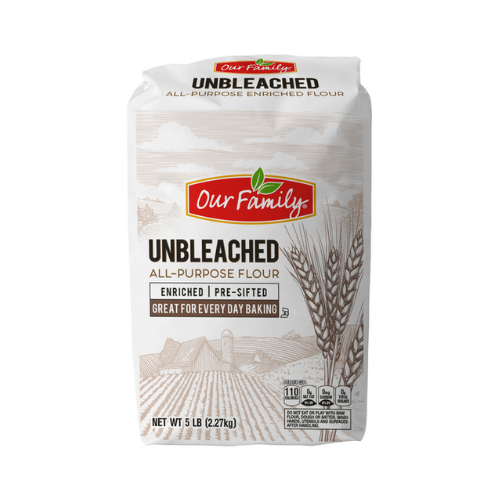 Our Family Unbleached All Purpose Flour 5lb