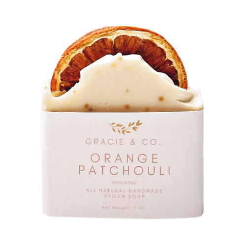 Orange Patchouli Body Butter Lotion Bar