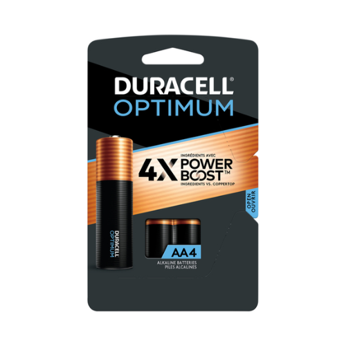 Duracell Batteries Alkaline AA 4pk