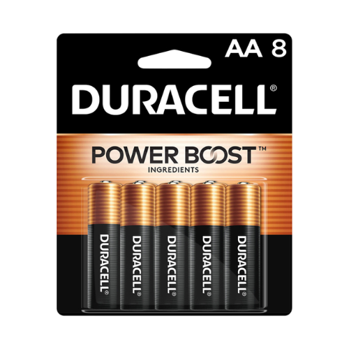 Duracell Batteries Coppertop AA 8pk