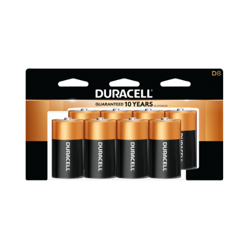 Duracell Batteries D 8pk