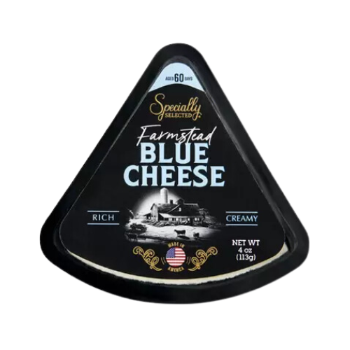 Specially Selected Farmstead Blue Cheese Wedge 4oz