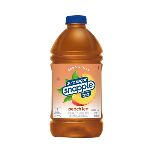 Snapple Zero Sugar Peach Tea 64fl oz