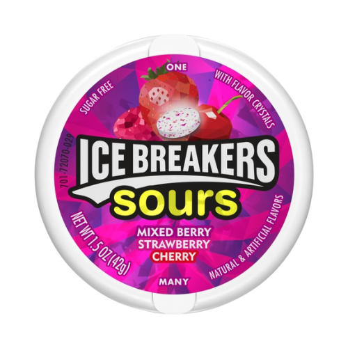 Ice Breakers Candy Berry Sours 1.5oz